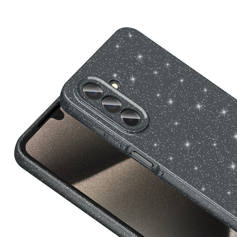 Galaxy A26 Kılıf Kamera Korumalı Simli Lüks Zore Koton Kapak - 13