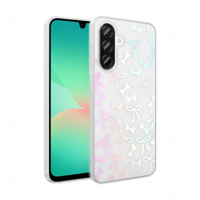 Galaxy A26 Kılıf Şeffaf Figürlü Zore Folk Sert Kapak - 6
