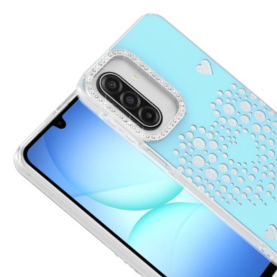 Galaxy A27 Kılıf Damla Taşlı Zore Rivas Sert PC Kapak - 6