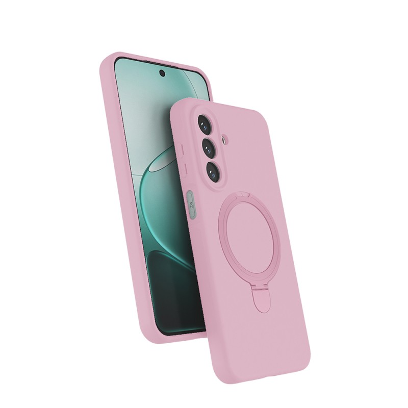 Galaxy A27 Kılıf M-safe Şarj Özellikli Standlı Zore Samara Kapak - 4