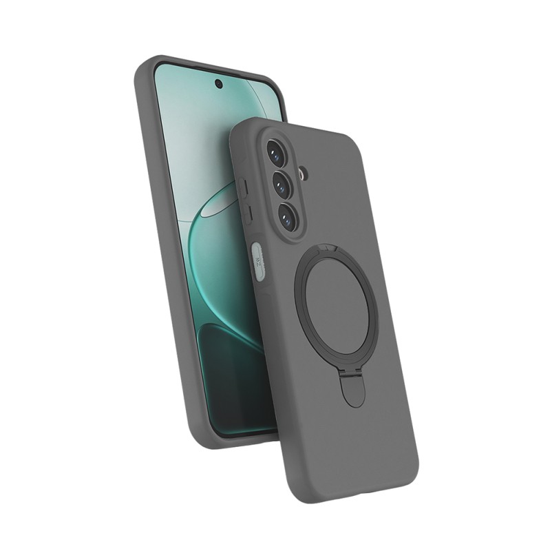 Galaxy A27 Kılıf M-safe Şarj Özellikli Standlı Zore Samara Kapak - 5
