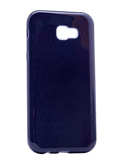 Galaxy A3 2017 Kılıf Zore Shining Silikon - Siyah