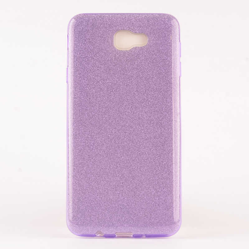 Galaxy A3 2017 Kılıf Zore Shining Silikon - Mor