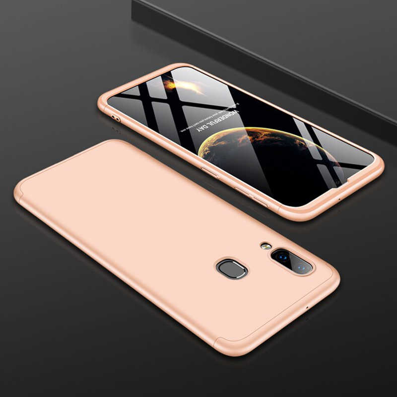 Galaxy A30 Kılıf Zore Ays Kapak - Gold