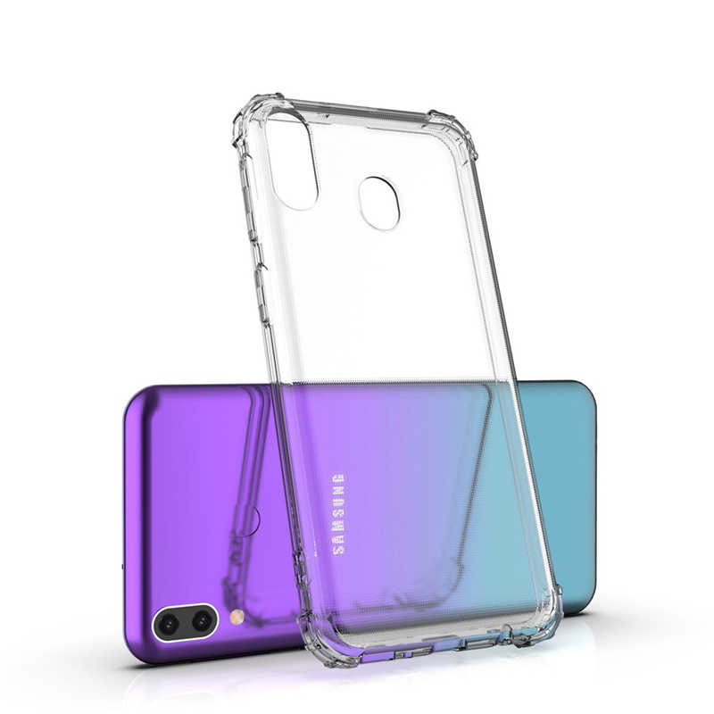Galaxy A30 Kılıf Zore Nitro Anti Shock Silikon - Renksiz