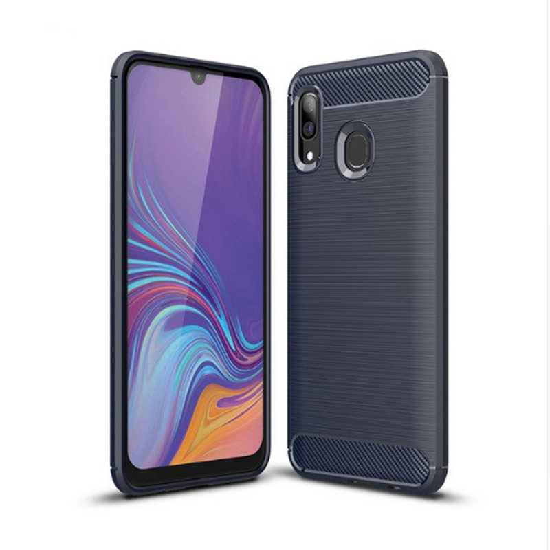 Galaxy A30 Kılıf Zore Room Silikon Kapak - Lacivert