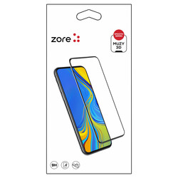 Galaxy A31 Zore 3D Muzy Temperli Cam Ekran Koruyucu - Zore