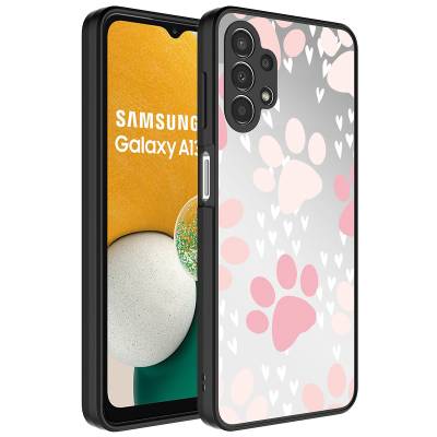 Galaxy A32 4G Kılıf Aynalı Desenli Kamera Korumalı Parlak Zore Mirror Kapak - 8
