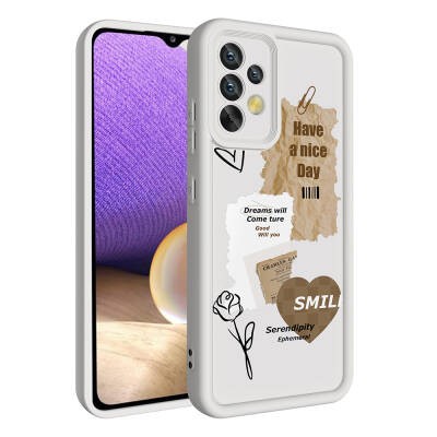 Galaxy A32 4G Kılıf Kamera Korumalı Baskılı Arka Yüzey Zore Klas Kapak - 2