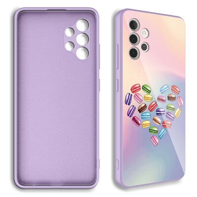 Galaxy A32 4G Kılıf Kamera Korumalı Desenli Sert Silikon Zore Epoksi Kapak - 2