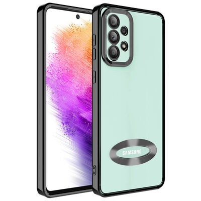 Galaxy A32 4G Kılıf Kamera Korumalı Logo Gösteren Zore Omega Kapak - 3