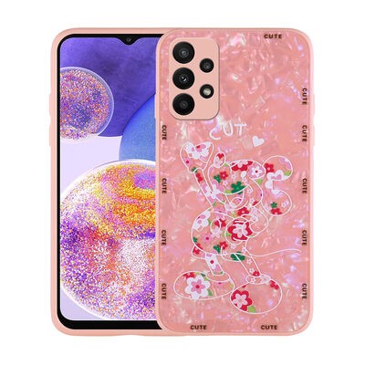 Galaxy A33 5G Kılıf Desenli Sert Silikon Zore Mumila Kapak - 4