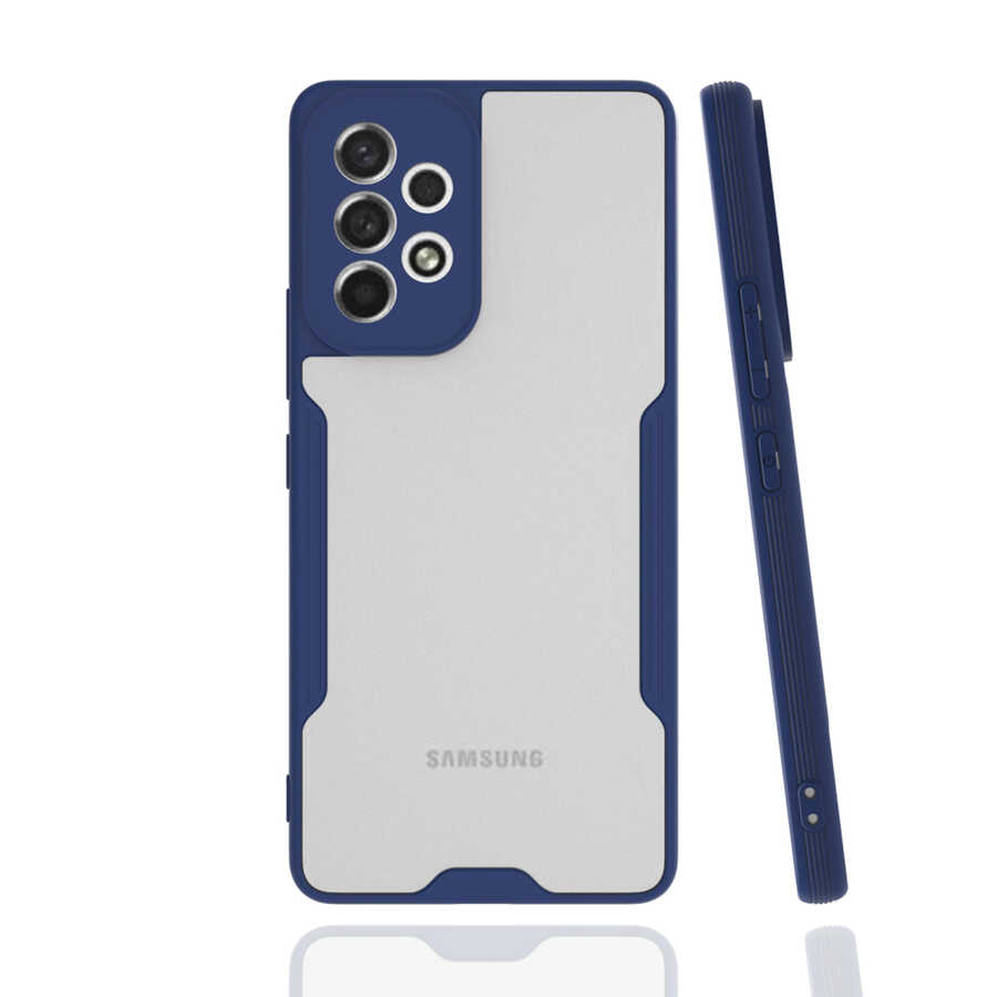Galaxy A33 5G Kılıf Zore Parfe Kapak - Lacivert