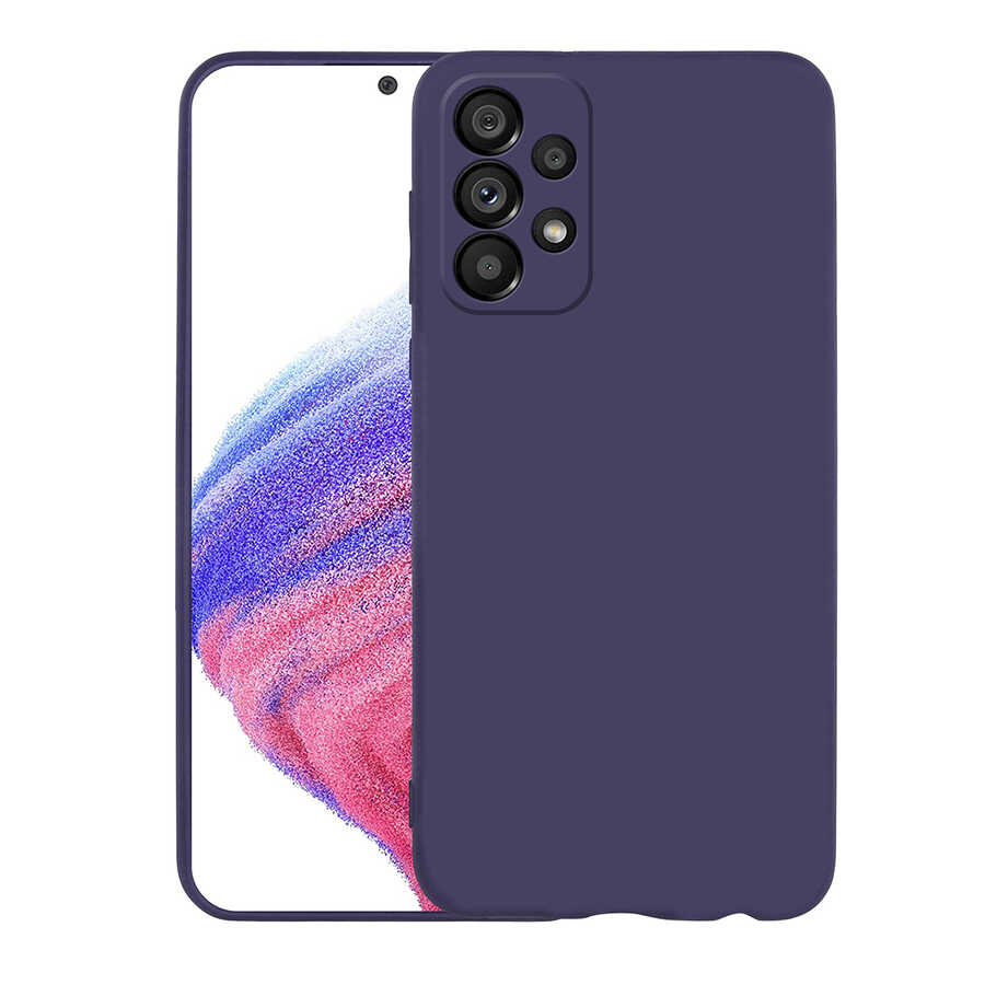 Galaxy A33 5G Kılıf Zore Premier Silikon Kapak - Lacivert