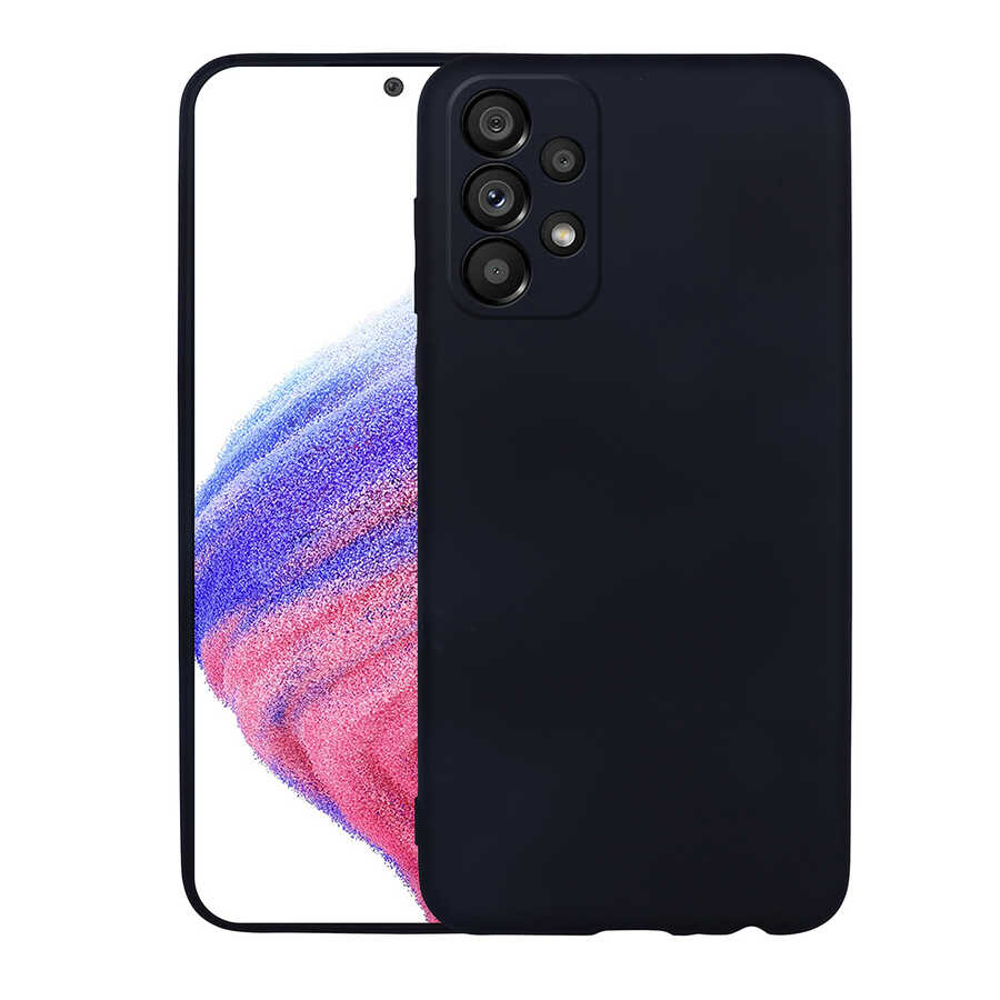 Galaxy A33 5G Kılıf Zore Premier Silikon Kapak - Siyah