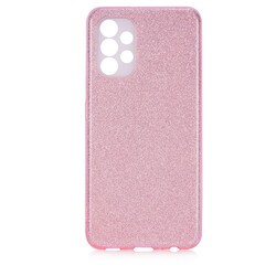 Galaxy A33 5G Kılıf Zore Shining Silikon Rose Gold