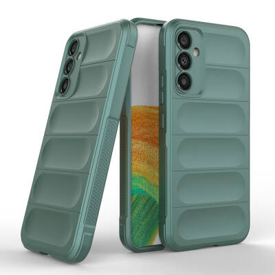 Galaxy A34 Case Flexible TPU Hollow Back Surface Design Zore Etnik Silicone Cover - Zore