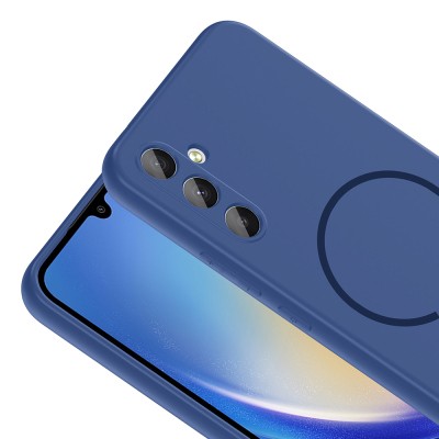 Galaxy A34 Case Zore Meta Cover with M-safe Charging Feature - 16