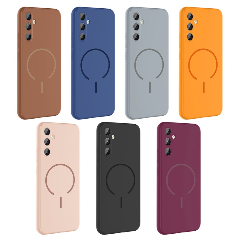 Galaxy A34 Case Zore Meta Cover with M-safe Charging Feature - 23
