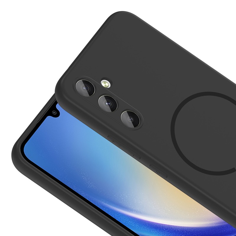 Galaxy A34 Case Zore Meta Cover with M-safe Charging Feature - 22