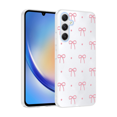 Galaxy A34 Kılıf Kamera Korumalı Desenli Zore Klip Kapak - Zore
