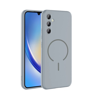 Galaxy A34 Kılıf M-safe Şarj Özellikli Zore Meta Kapak - 3