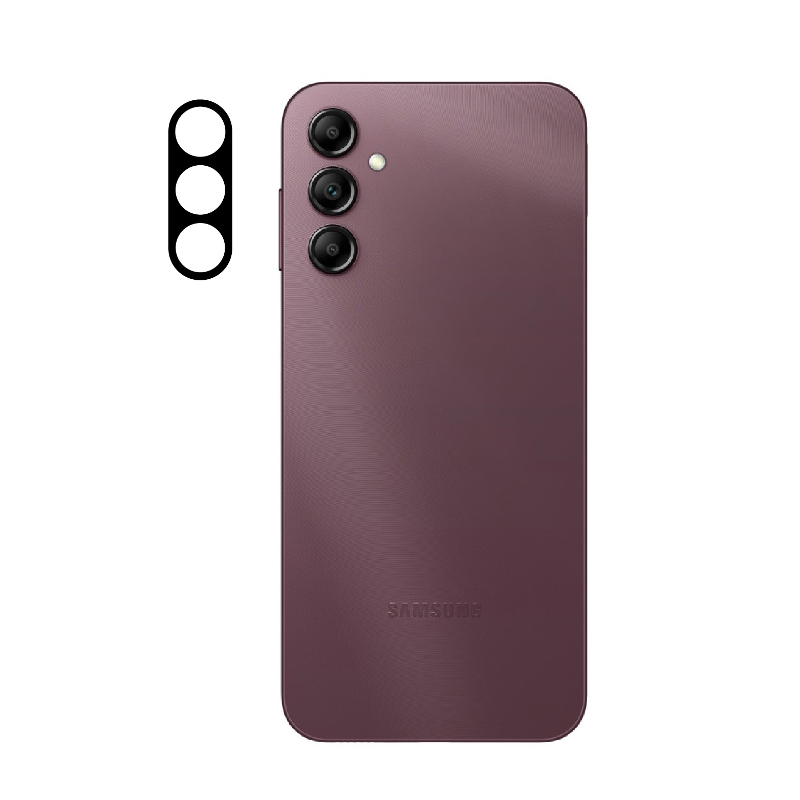 Galaxy A34 Zore 3D Kamera Camı - Siyah
