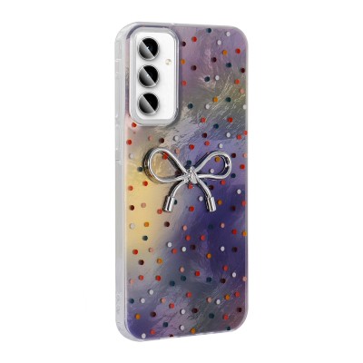 Galaxy A35 Case Camera Protection Figured Zore Ponti Silicone Cover - 8