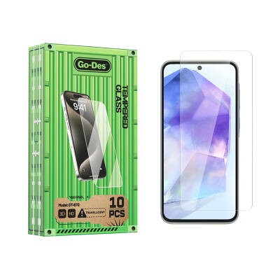 Galaxy A35 Go Des Parmak İzi Bırakmayan 9H Oleofobik Bom Glass Ekran Koruyucu - 2