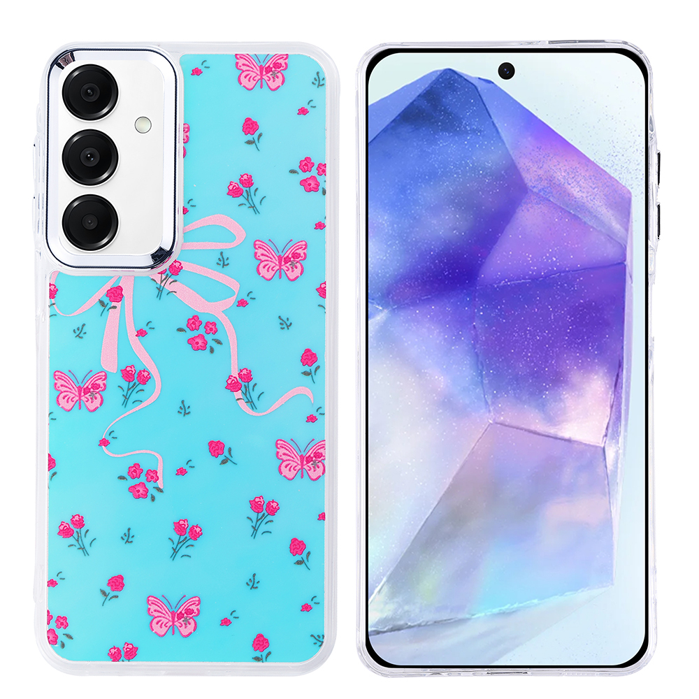 Galaxy A35 Kılıf Airbag Tasarımlı NXXA Hadra Kapak - Kelebek