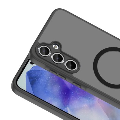 Galaxy A35 Kılıf M-safe Şarj Özellikli Zore Babet Kapak - 12