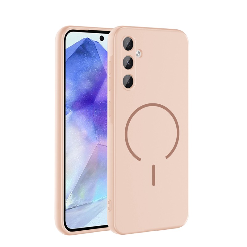 Galaxy A35 Kılıf M-safe Şarj Özellikli Zore Meta Kapak - 5