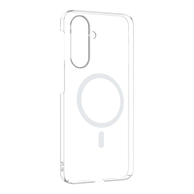 Galaxy A36 Kamera Korumalı M-Safe Şarj Özellikli Şeffaf Zore London Sert PC Kapak - 3
