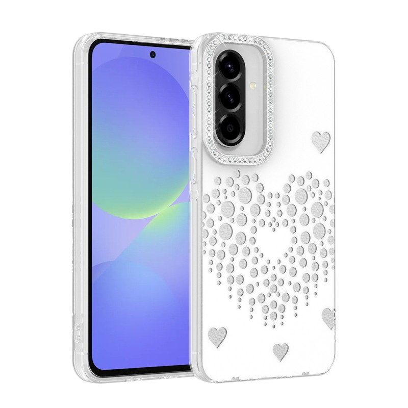 Galaxy A36 Kılıf Damla Taşlı Zore Rivas Sert PC Kapak - 2