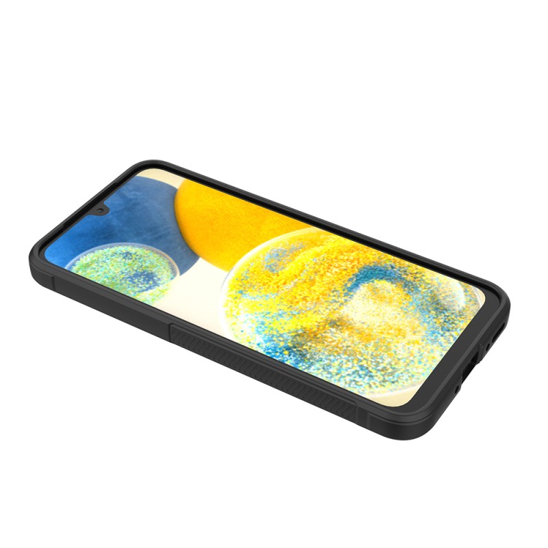 Galaxy A36 Kılıf Esnek TPU Oyuklu Arka Yüzey Tasarımlı Zore Etnik Silikon Kapak - 19