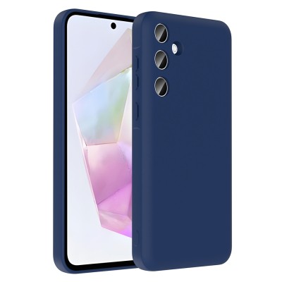 Galaxy A36 Kılıf Kamera Korumalı Kartlık Hazneli Zore Vitra Kapak - 3