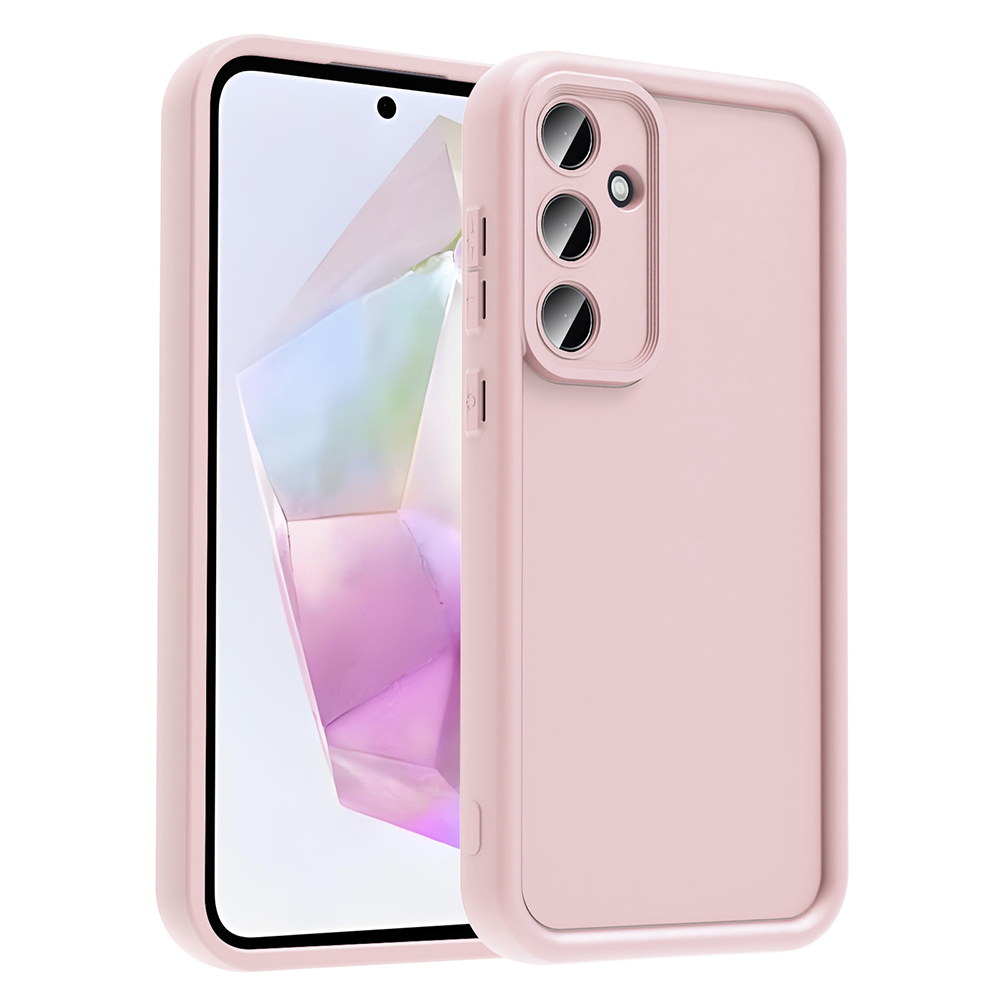 Galaxy A36 Kılıf Kamera Korumalı NXXA Ananas Kapak - Pembe