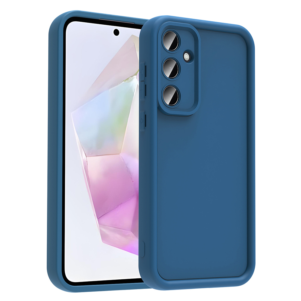 Galaxy A36 Kılıf Kamera Korumalı NXXA Ananas Kapak - Koyu Yeşil