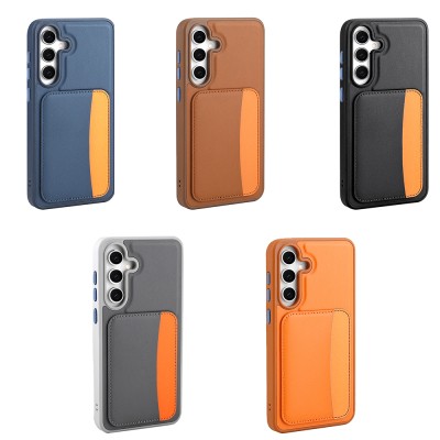 Galaxy A36 Kılıf Kartlıklı Zore X-Kart Silikon Kapak - 17
