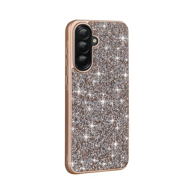 Galaxy A36 Kılıf Parlak Taşlı Tasarım Zore Pırlanta Kapak - 7