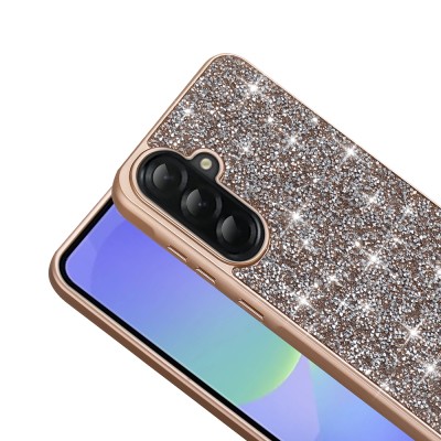 Galaxy A36 Kılıf Parlak Taşlı Tasarım Zore Pırlanta Kapak - 8