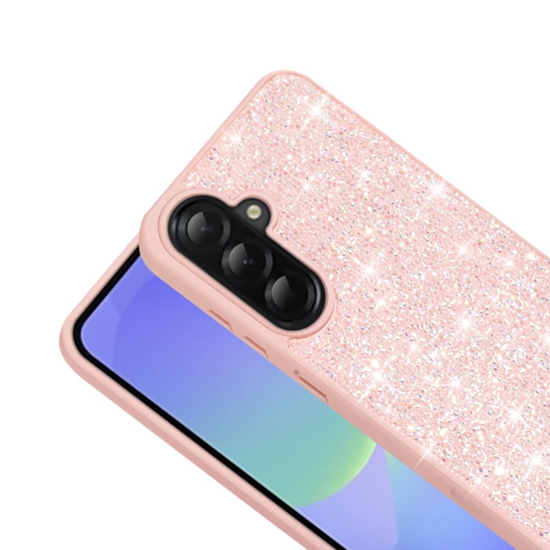 Galaxy A36 Kılıf Parlak Taşlı Tasarım Zore Pırlanta Kapak - 12