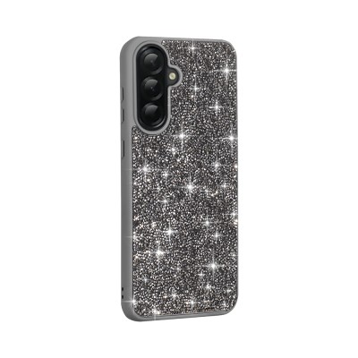 Galaxy A36 Kılıf Parlak Taşlı Tasarım Zore Pırlanta Kapak - 13