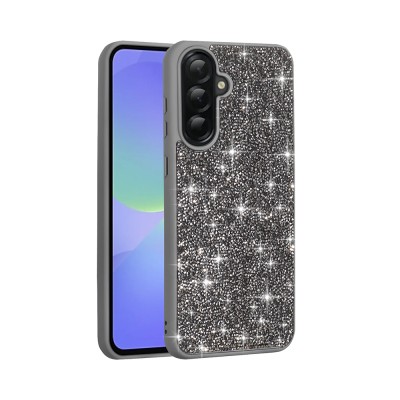 Galaxy A36 Kılıf Parlak Taşlı Tasarım Zore Pırlanta Kapak - 5