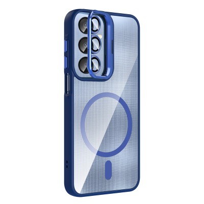 Galaxy A36 Kılıf Standlı ve Kamera Lens Hediyeli Zore Etro Kapak - 10