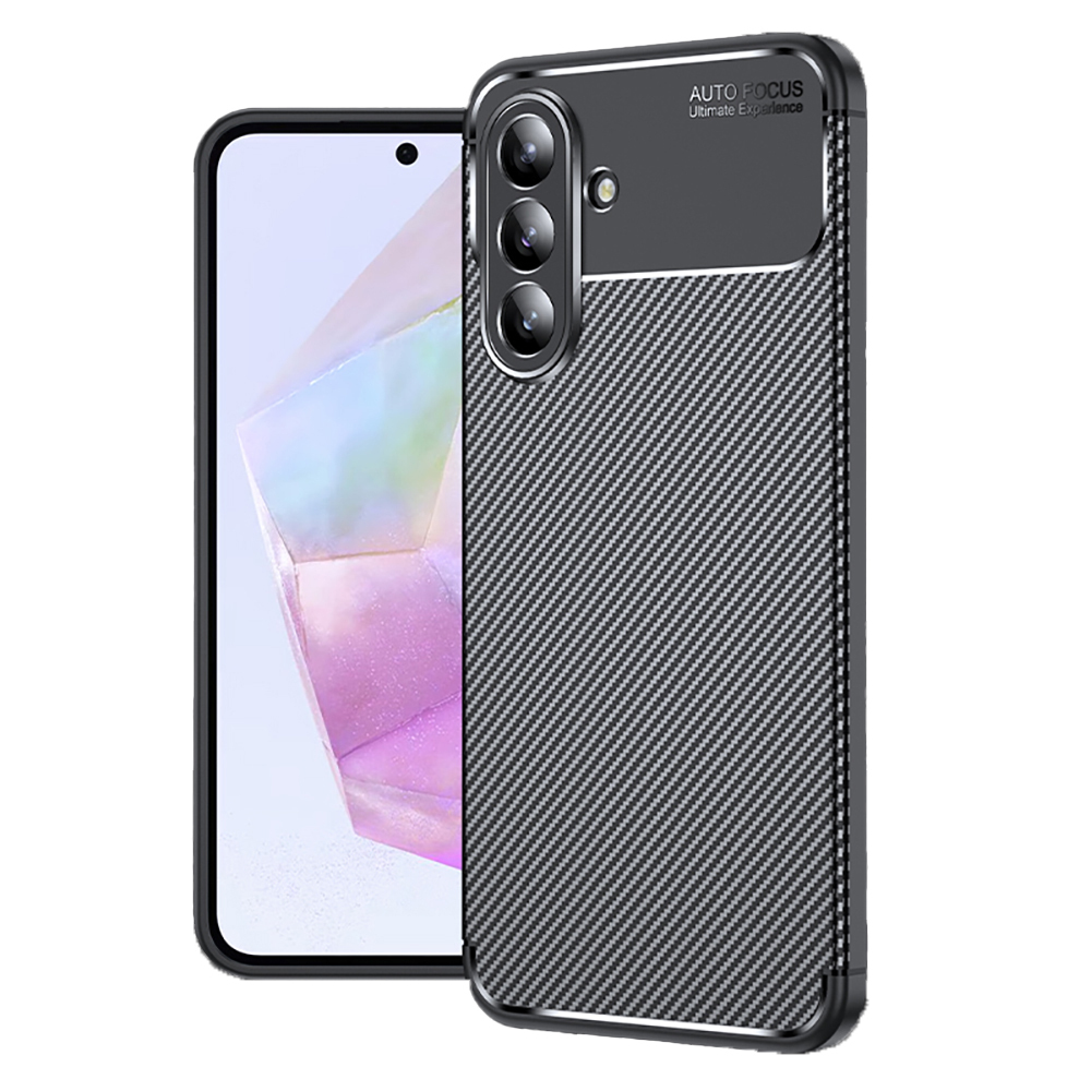 Galaxy A36 Kılıf Zore Negro Silikon Kapak - Siyah