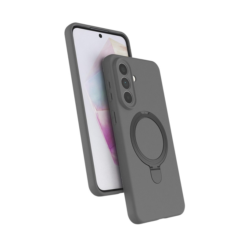 Galaxy A37 Case M-safe Charging Stand Zore Samara Cover - 4