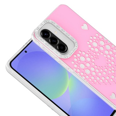 Galaxy A37 Kılıf Damla Taşlı Zore Rivas Sert PC Kapak - 4