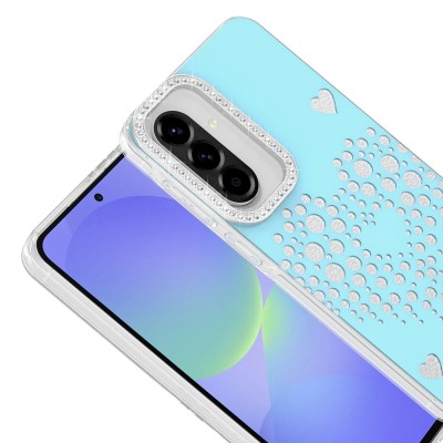 Galaxy A37 Kılıf Damla Taşlı Zore Rivas Sert PC Kapak - 6