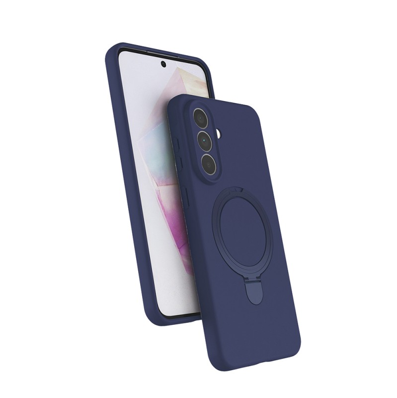 Galaxy A37 Kılıf M-safe Şarj Özellikli Standlı Zore Samara Kapak - 1